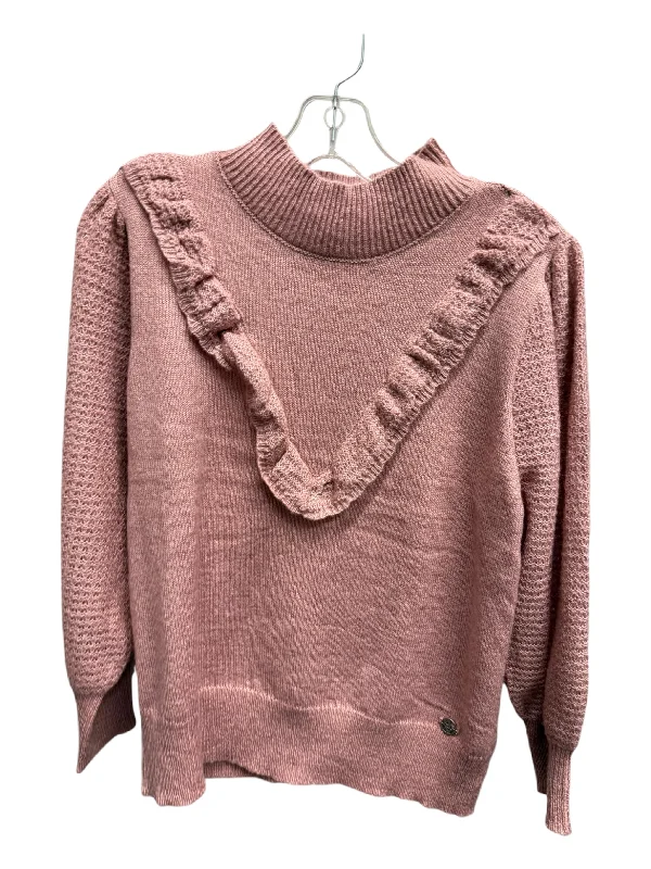 Sweater By Adrienne Vittadini In Pink, Size: Xl Bold Men's Statement