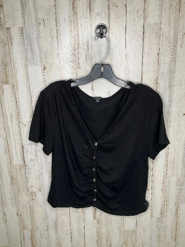 Top Short Sleeve By Ambiance Apparel  Size: 3x Monochromatic Office Style