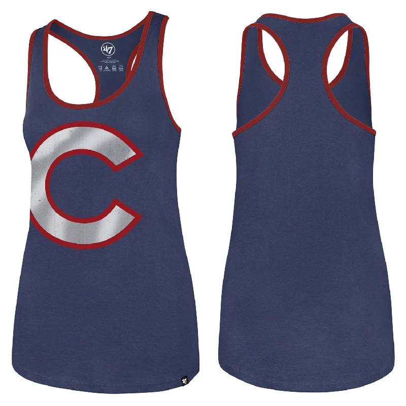 Chicago Cubs Women's Clutch Foil Tank Top Athletic Men's High