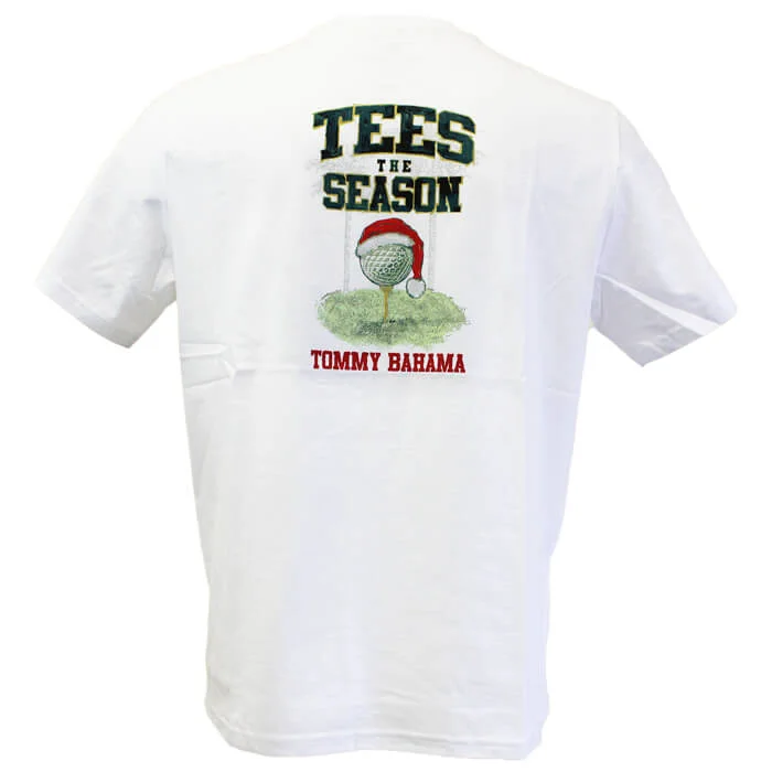 Tommy Bahama Tees The Season T-Shirt - White Refined Men's Velvet