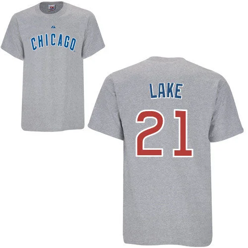 Chicago Cubs Junior Lake Road Name and Number T-Shirt Sleek Men's Contemporary 