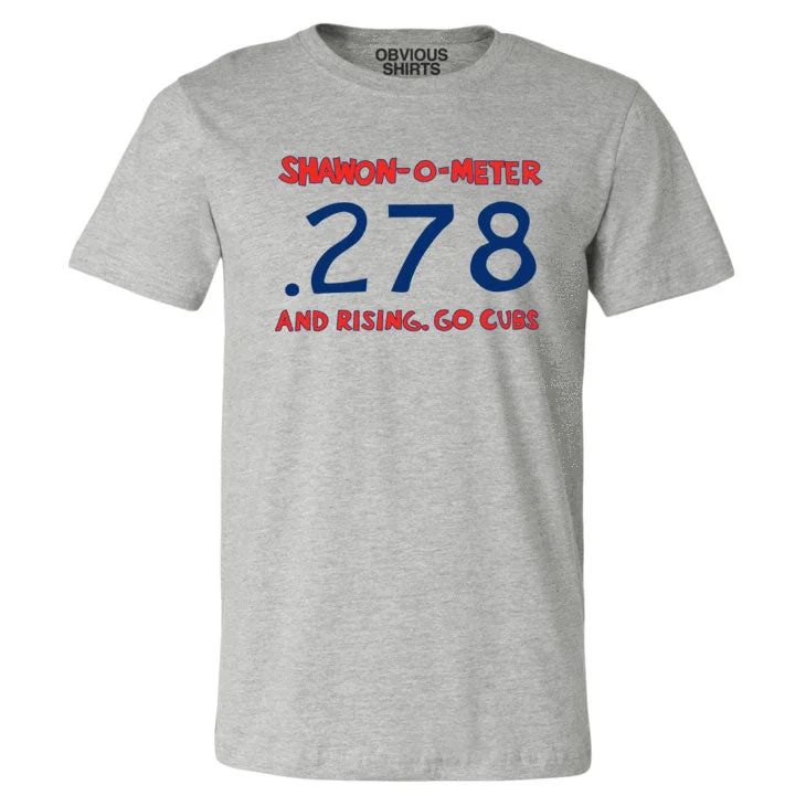 Chicago Cubs Shawon-O-Meter T-Shirt Stylish Men's Tropical 