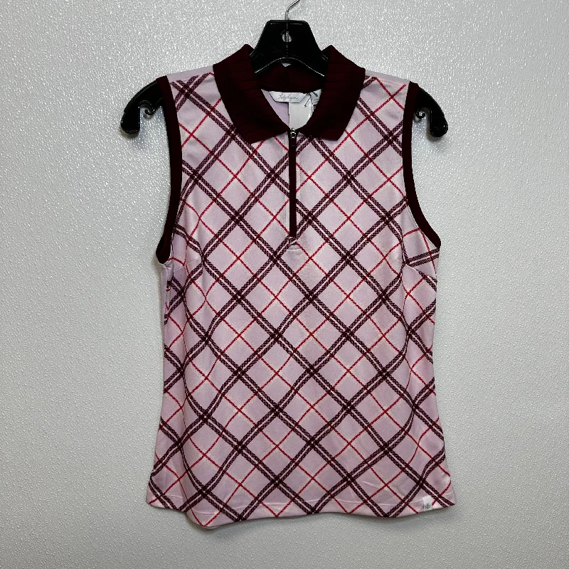 Maroon Athletic Tank Top Clothes Mentor, Size S Tailored