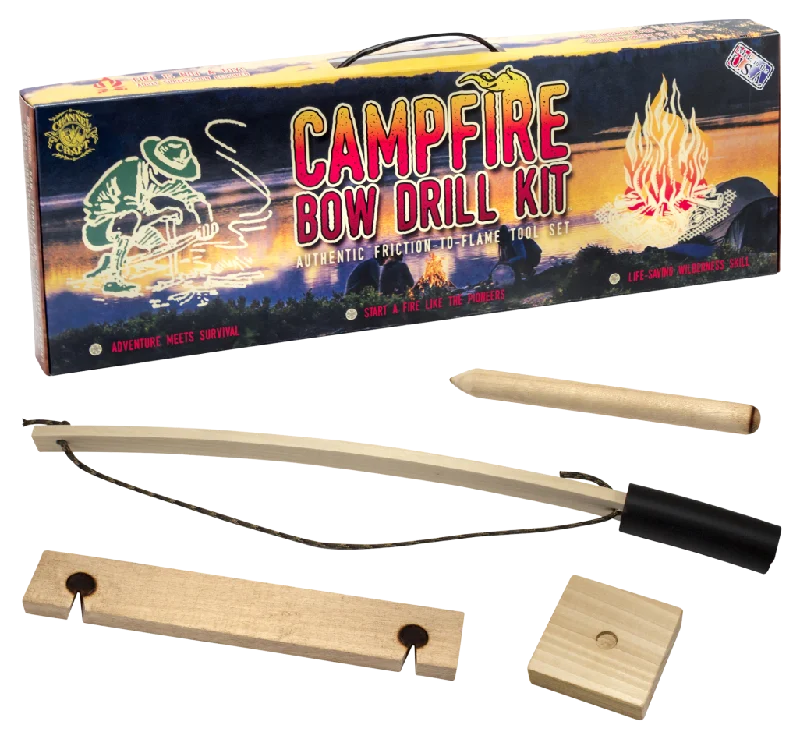 Campfire Bow Drill Kit Dapper Men's Bow