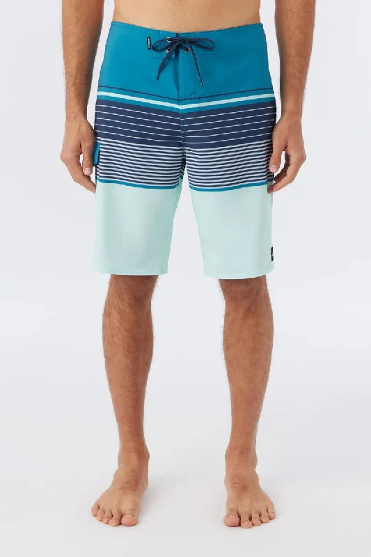 Lennox Stripe 21" Boardshorts Refined Men's Classic 