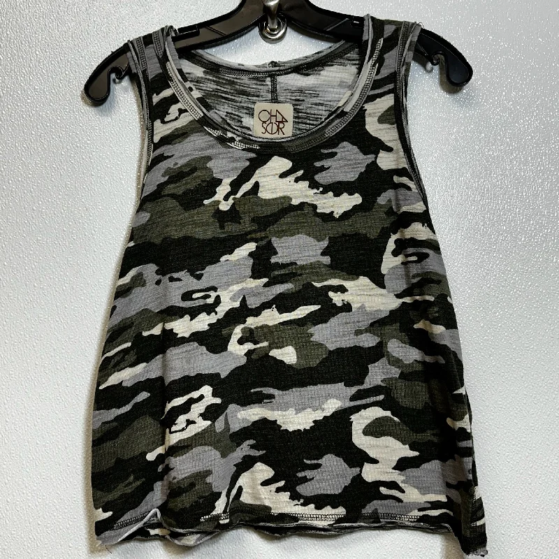 Camoflauge Tank Top Chaser, Size M Sleek Men's Contemporary 