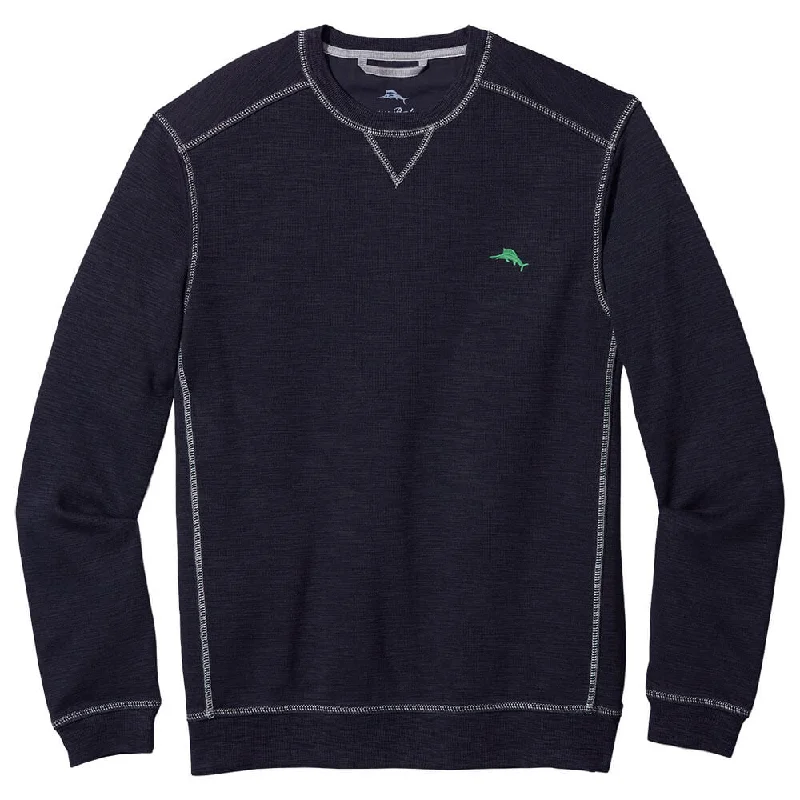 Tommy Bahama Tobago Bay Crew Sweater - Ocean Deep Laid