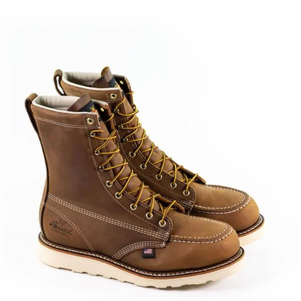 American Heritage - 8" Trail Crazyhorse - Moc Toe Maxwear (Steel Toe) Casual Men's Japanese 