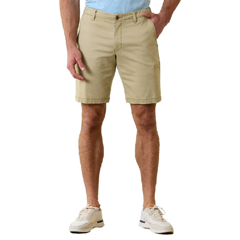 Tommy Bahama 10-Inch Boracay Cargo Shorts - Khaki Traditional Men's Country