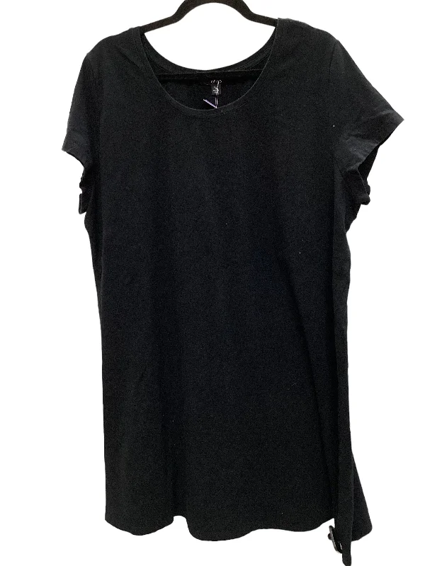 Top Short Sleeve Basic By Ellos  Size: 1x Modern Men's 