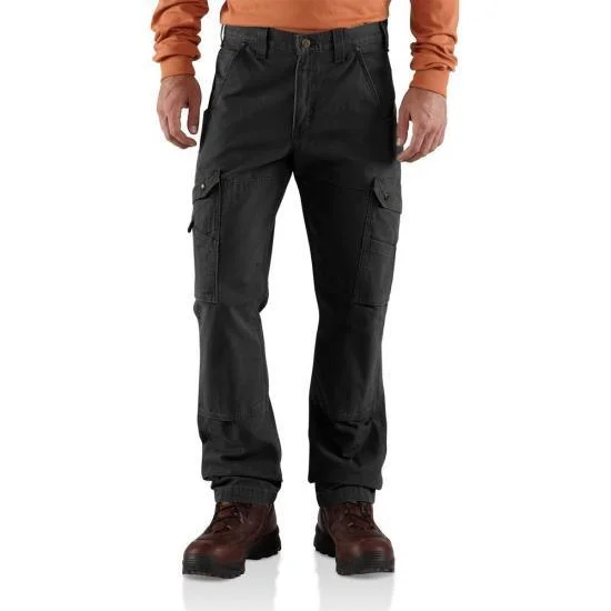 CLOSEOUT - Rugged Flex® Relaxed Fit Ripstop Cargo Work Pant Earthy Men's Sustainable 