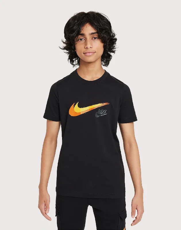 Nike Swoosh Tee Grade-School Artistic Men's Hand