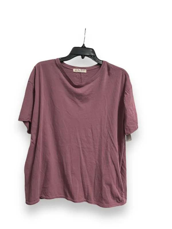 Top Short Sleeve Basic By We The Free In Purple, Size: S Masculine Men's Thick