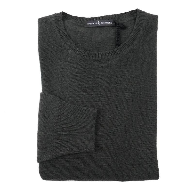 Manrico Classic-Fit Cashmere Sweater Luxurious Men's High