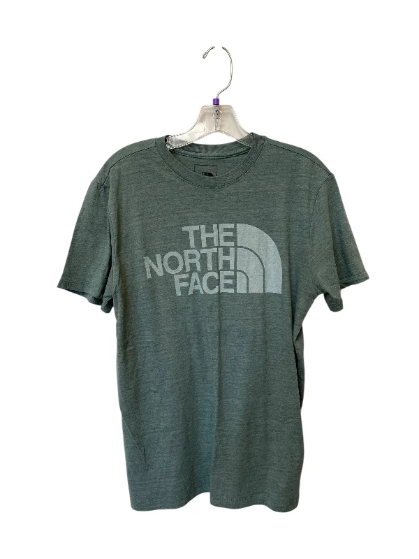 Top Short Sleeve By The Native One In Green, Size: M Modern Men's Geometric