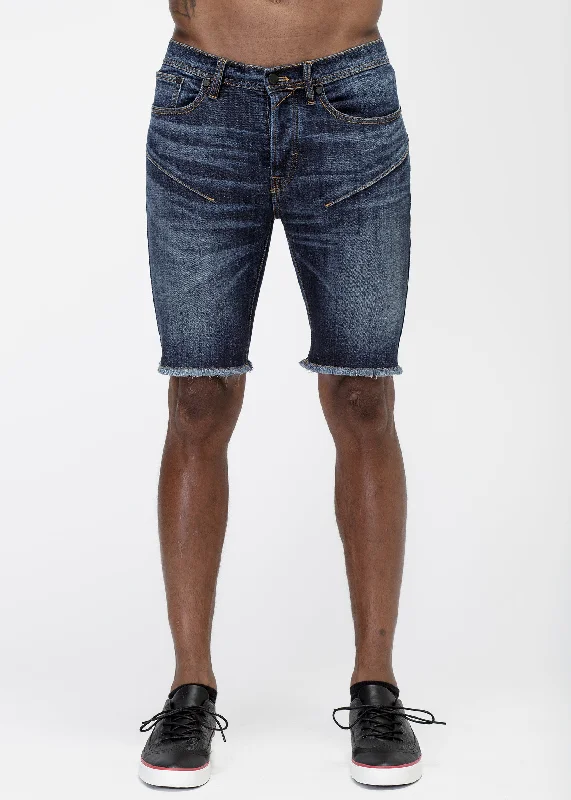 Konus Men's Skinny Denim Shorts Streetwear Style