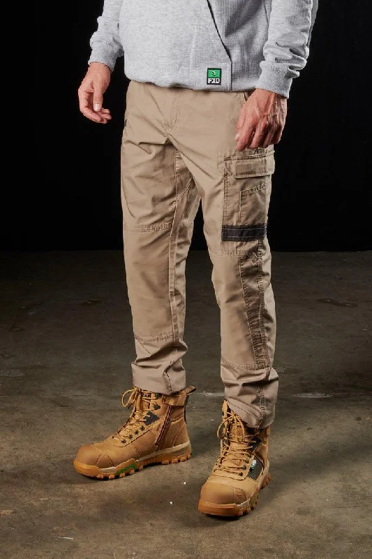 WP5 Stretch Cargo Pant - Slim Fit - Khaki Luxurious Men's High