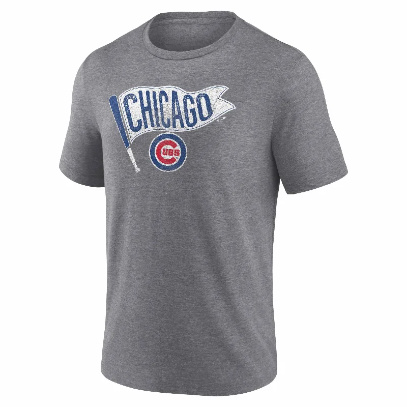 Chicago Cubs Bat Pennant T-Shirt Casual Men's Japanese 