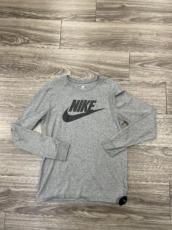 Athletic Top Long Sleeve Crewneck By Nike  Size: M Youthful Men's Anime