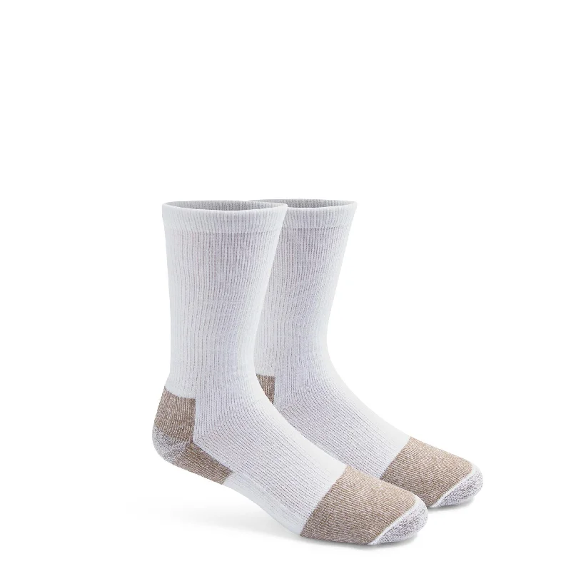 Steel Toe Socks (White)(White) Preppy Men's College