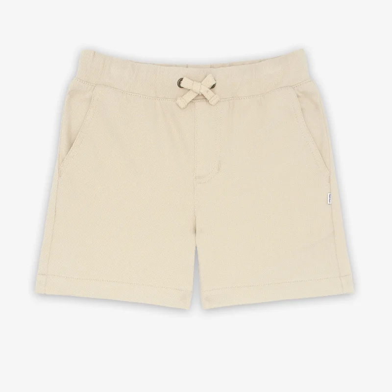 Light Khaki Chino Shorts Sophisticated Men's French