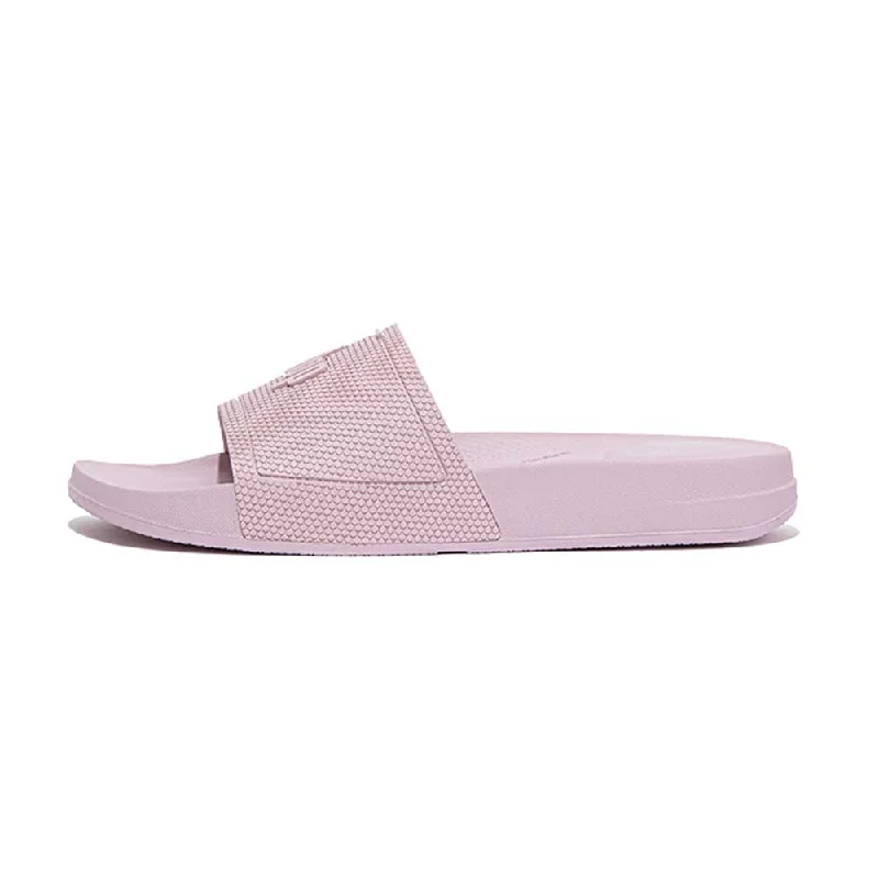 FitFlop Iqushion House Slide Sandals - Soft Lilac Sleek Men's Metallic