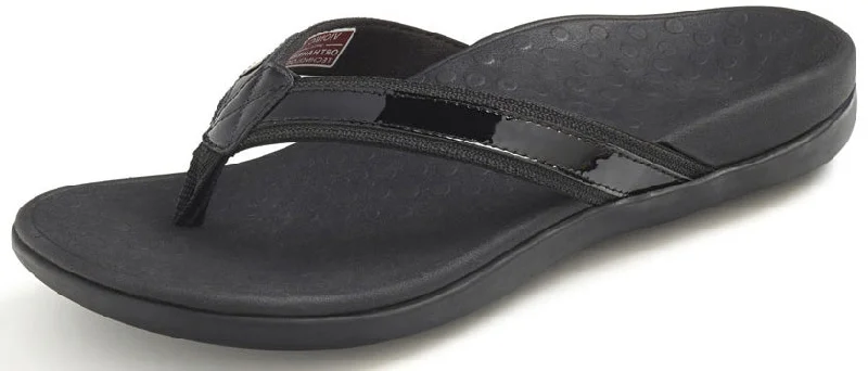 Vionic Tide II Sandals - Black British Gentleman Style