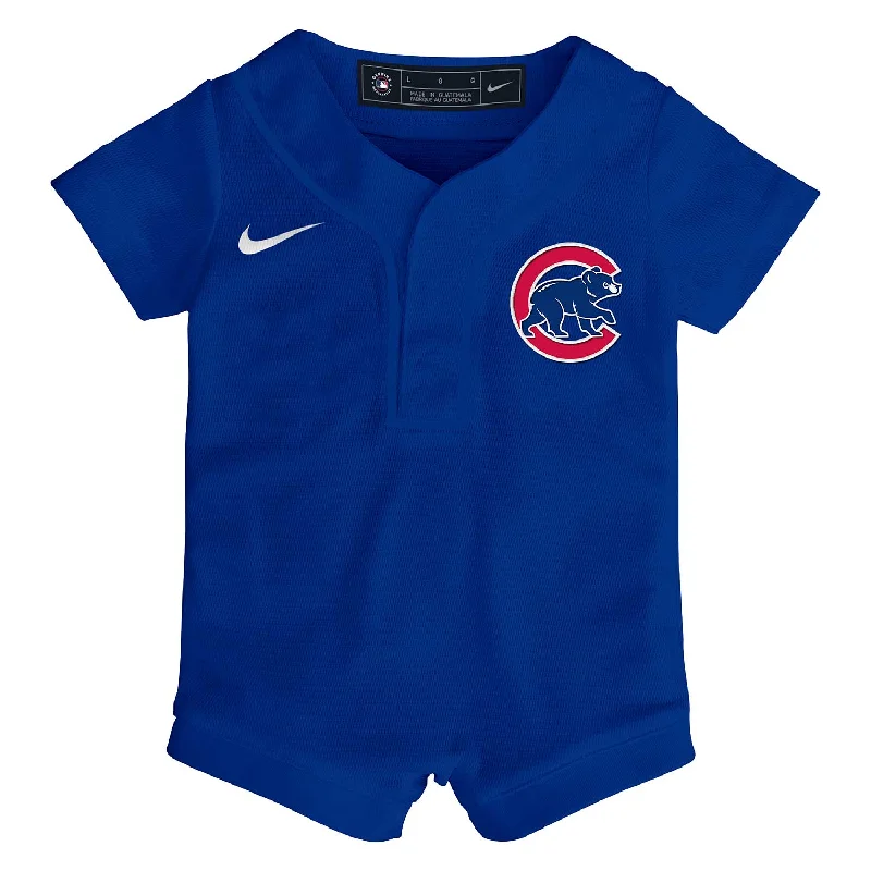 Chicago Cubs Newborn Alternate Replica Romper Artistic Men's Hand