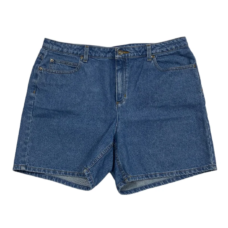 Blue Denim Shorts Liz Claiborne, Size 16 Sleek Men's Metallic