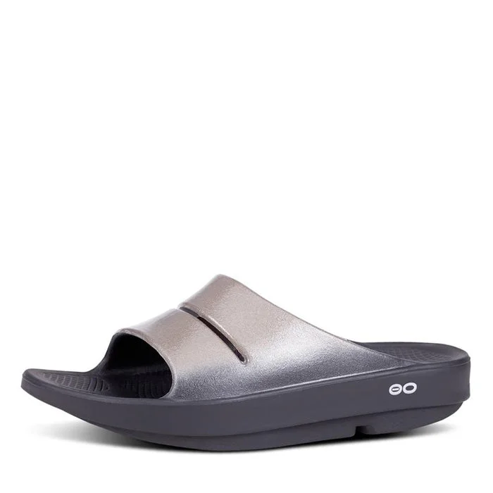 Oofos Women's Ooahh Slide Sandals - Latte Cool Men's Skate