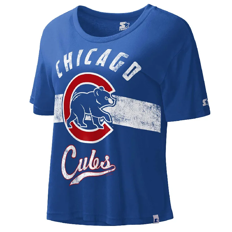 Chicago Cubs Women's Starter Record Setter T-Shirt Trendy Men's Bucket