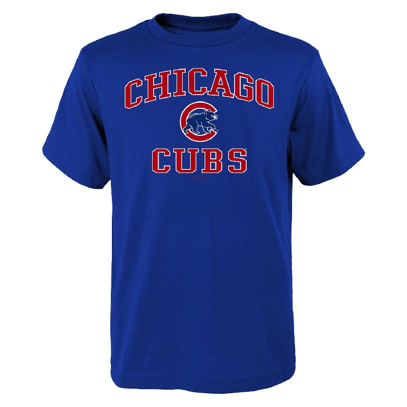 Chicago Cubs Preschool Royal Heart And Soul T-Shirt Unique Men's Patch