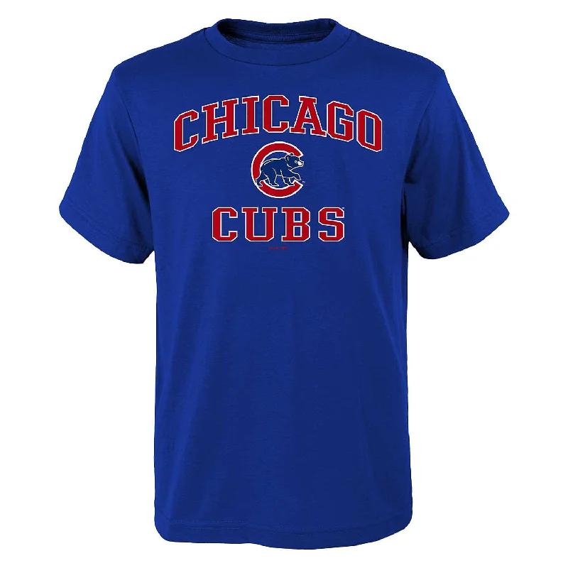 Chicago Cubs Toddler Royal Heart & Soul T-Shirt Masculine Men's Thick