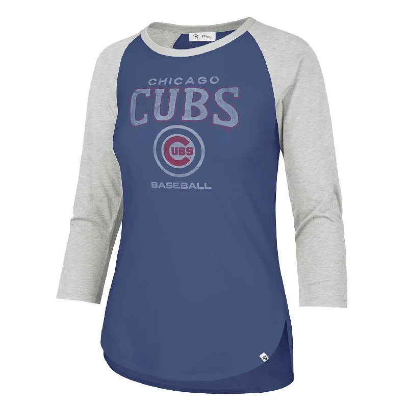 Chicago Cubs Heatwave Frankie Raglan 3/4-Sleeve T-Shirt Rugged Men's Outdoor 