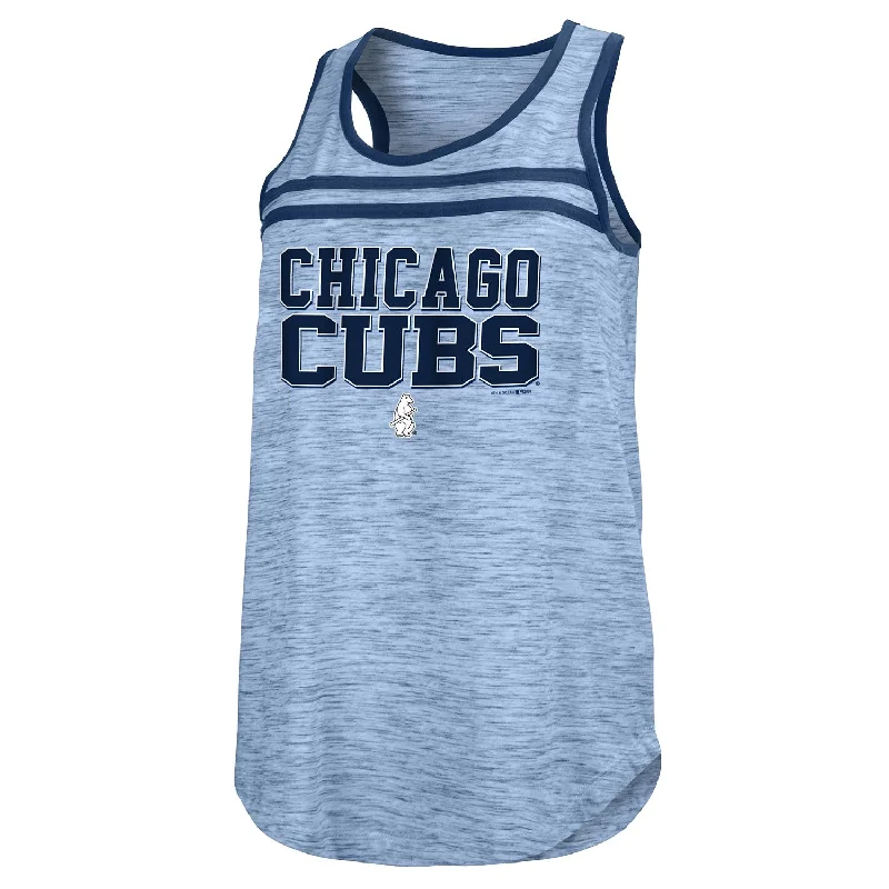 Chicago Cubs Women's Space Dye Tank Relaxed Men's Beach