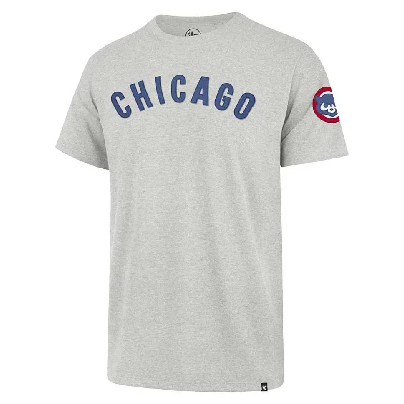 Chicago Cubs Cooperstown Relay Fieldhouse Franklin T-Shirt Minimalist Men's Casual 