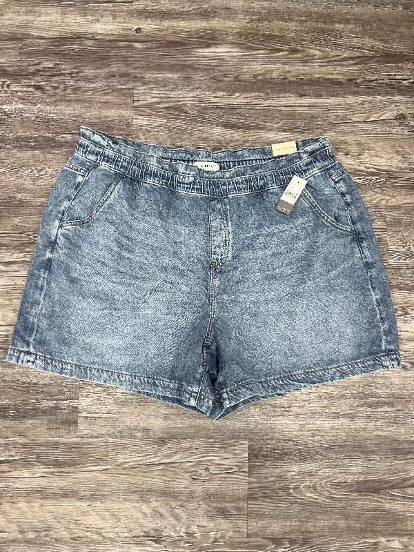 Blue Denim Shorts Lane Bryant, Size 20 Refined Men's Classic 