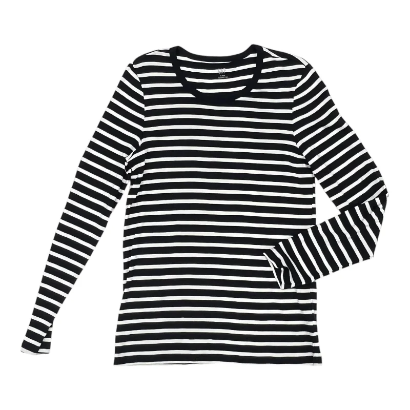 Top Ls By Gap In Blue & White, Size:Xl Streetwear Style