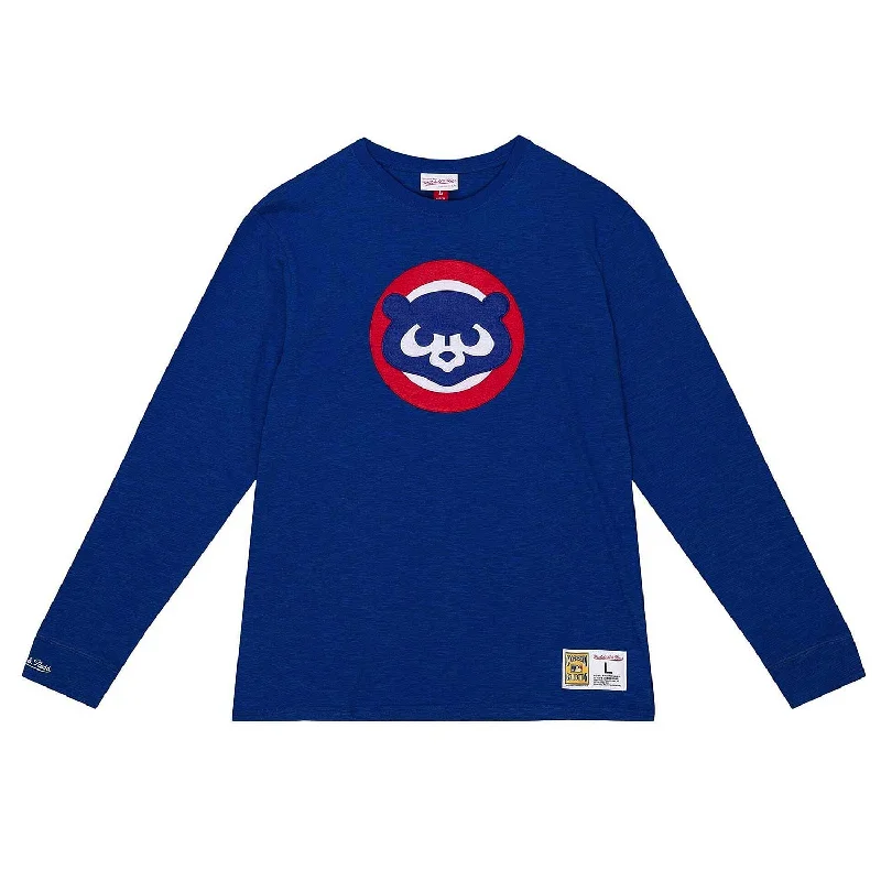 Chicago Cubs 1984 Legendary Slub Long Sleeve T-Shirt Laid