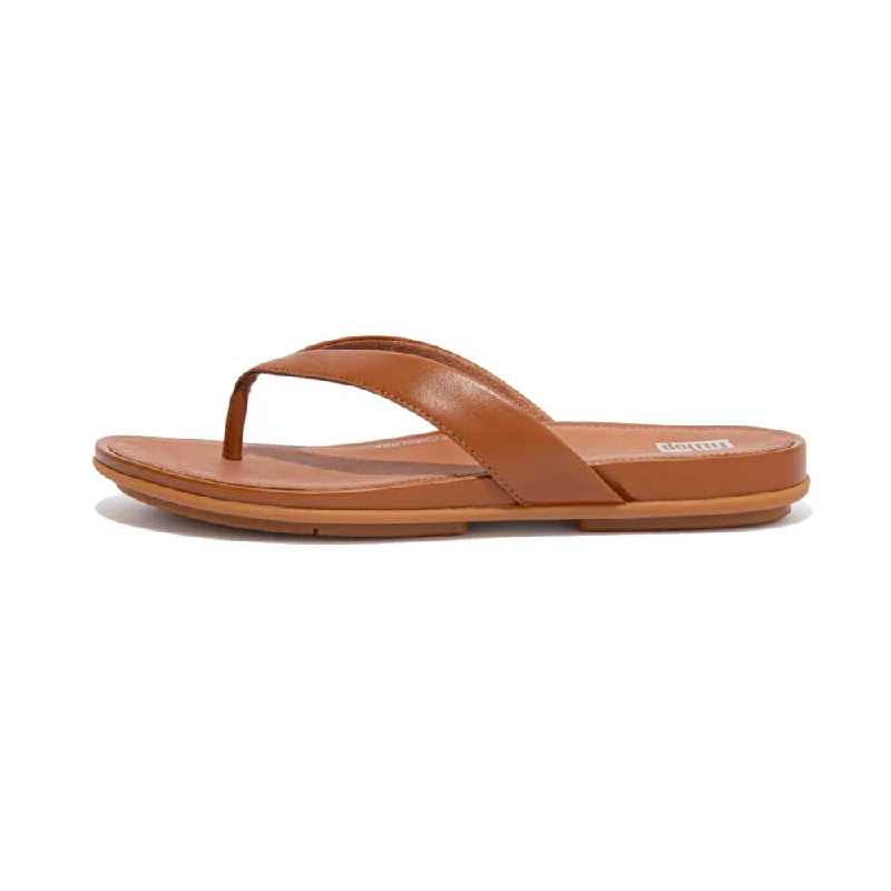 FitFlop Gracie Flip Flop Sandals - Light Tan Cozy Men's Sherpa