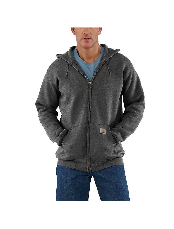 K122 Loose Fit Midweight Full-Zip Sweatshirt - Carbon Dapper Men's Bow