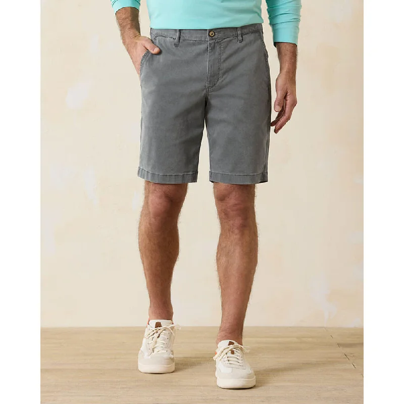 Tommy Bahama 10-Inch Boracay Shorts - Fog Grey Earthy Men's Hemp