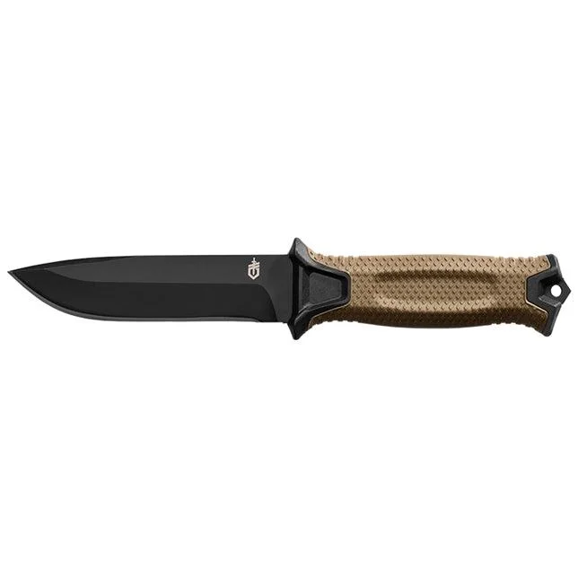 Strongarm Sheath Knife - Coyote Brown, Plain Edge Business