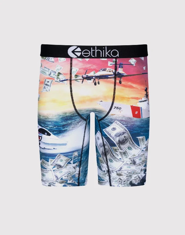 Ethika Smuggler Boxer Briefs Polished Men's Satin