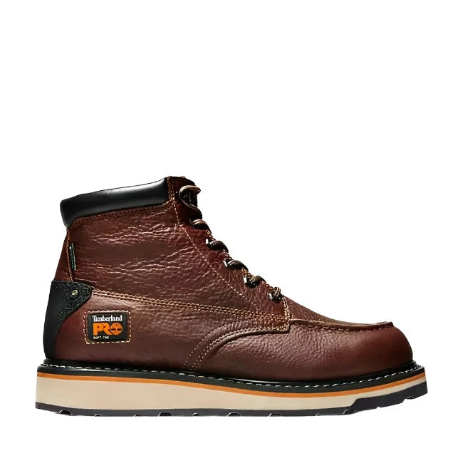 Gridworks 6in Soft Toe WP Brown Bohemian Men's Free