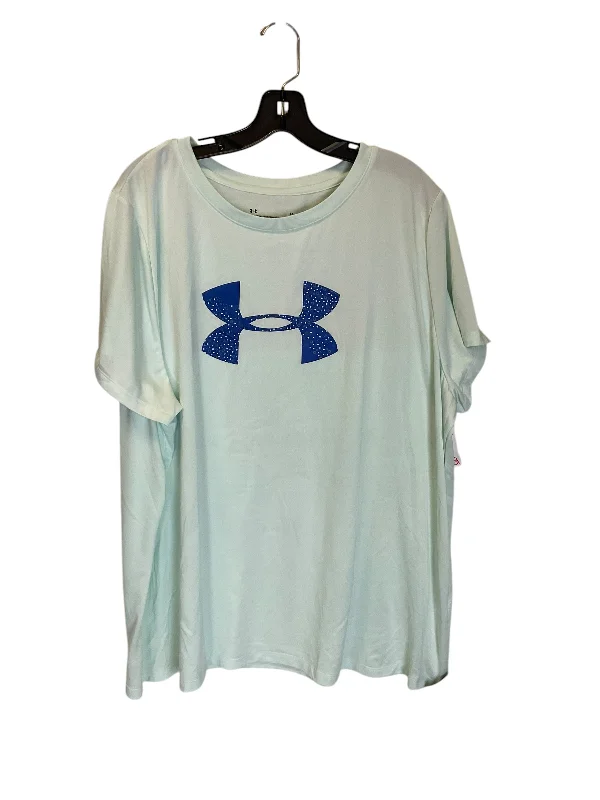 Athletic Top Short Sleeve By Under Armour  Size: 3x Elegant Men's Cashmere