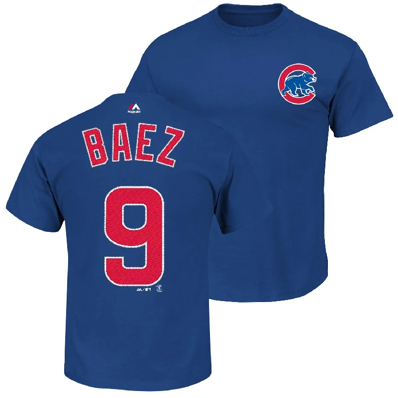 Chicago Cubs Javier Baez Preschool Name and Number 2 T-Shirt Dynamic Men's High