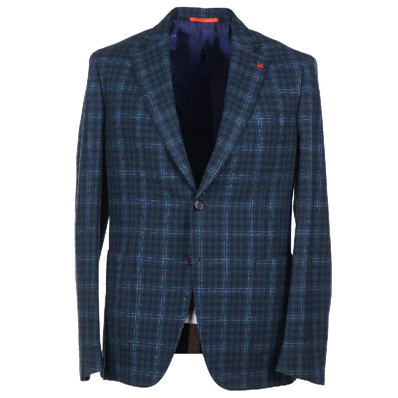 Isaia Slim Wool-Cashmere Sport Coat Business