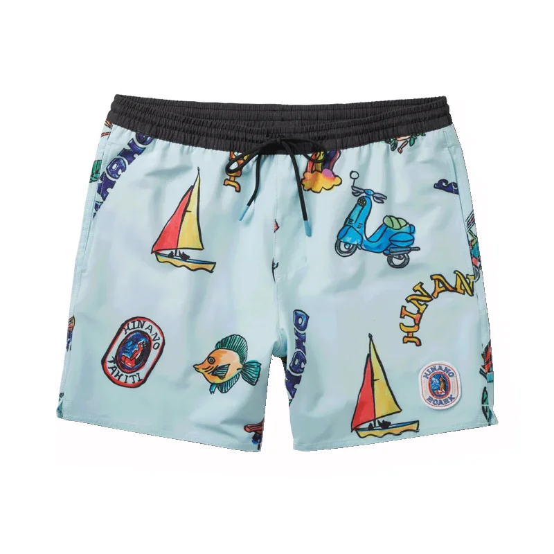 Shorey 16" Boardshorts Unique Men's Patch