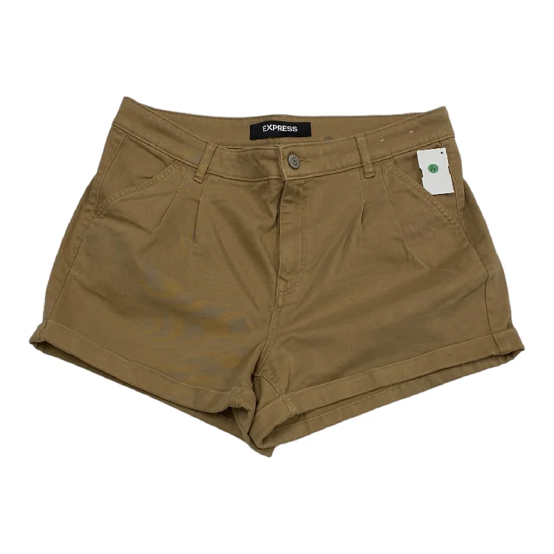 Brown Shorts Express, Size 12 Trendy Men's Bucket